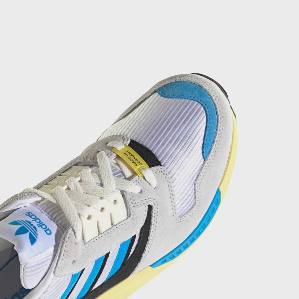 Кроссовки adidas ZX 8000 MIG - Cloud White / Lucid Aquamarine / Powder Yellow