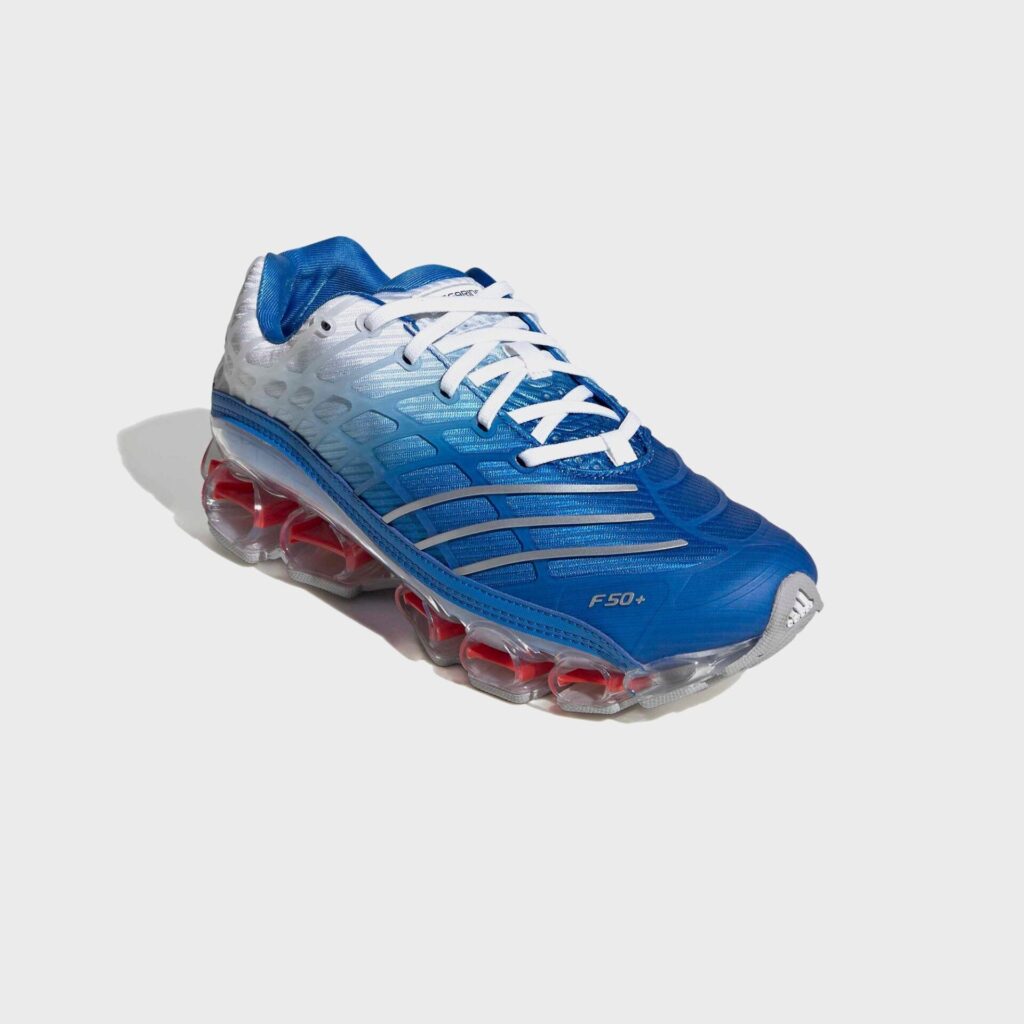 Кроссовки adidas Megaride F50 - Blue Bird / Silver Metallic / Cloud White