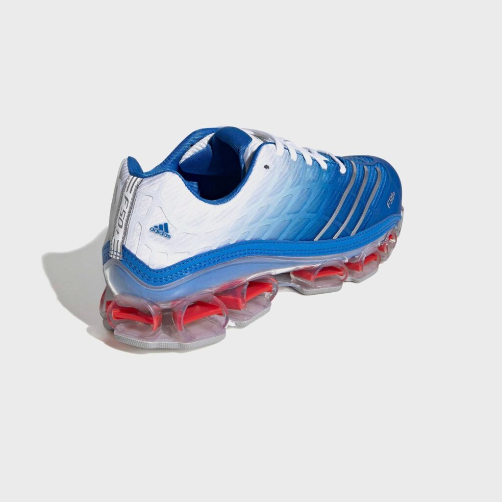 Кроссовки adidas Megaride F50 - Blue Bird / Silver Metallic / Cloud White