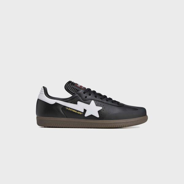 Кроссовки adidas x BAPE Samba - Core Black / White / Gum