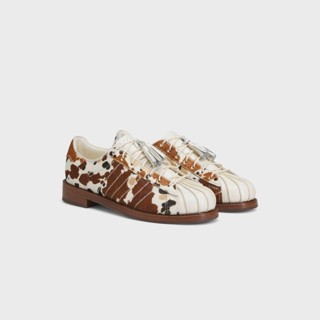 Кроссовки adidas x Edison Chen CLOT Superstar Dress - Wonder White / Preloved Brown
