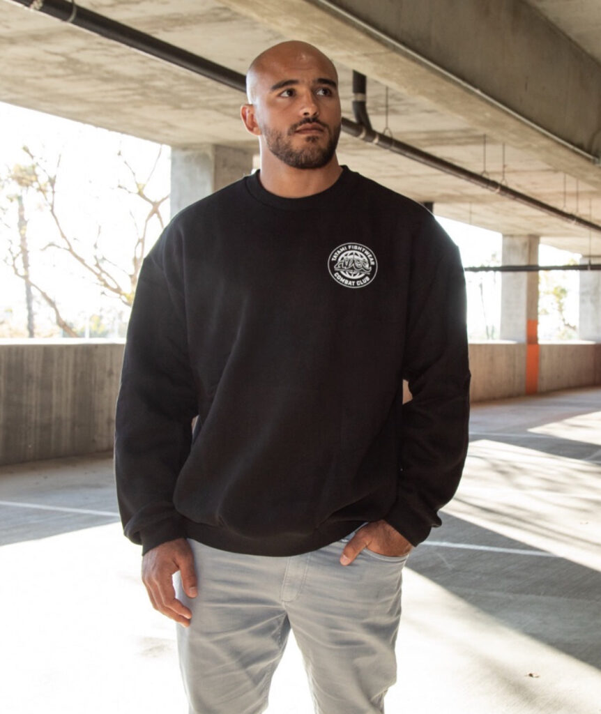 Свитшот Tatami X ADCC Combat Club Oversized Sweatshirt - Black