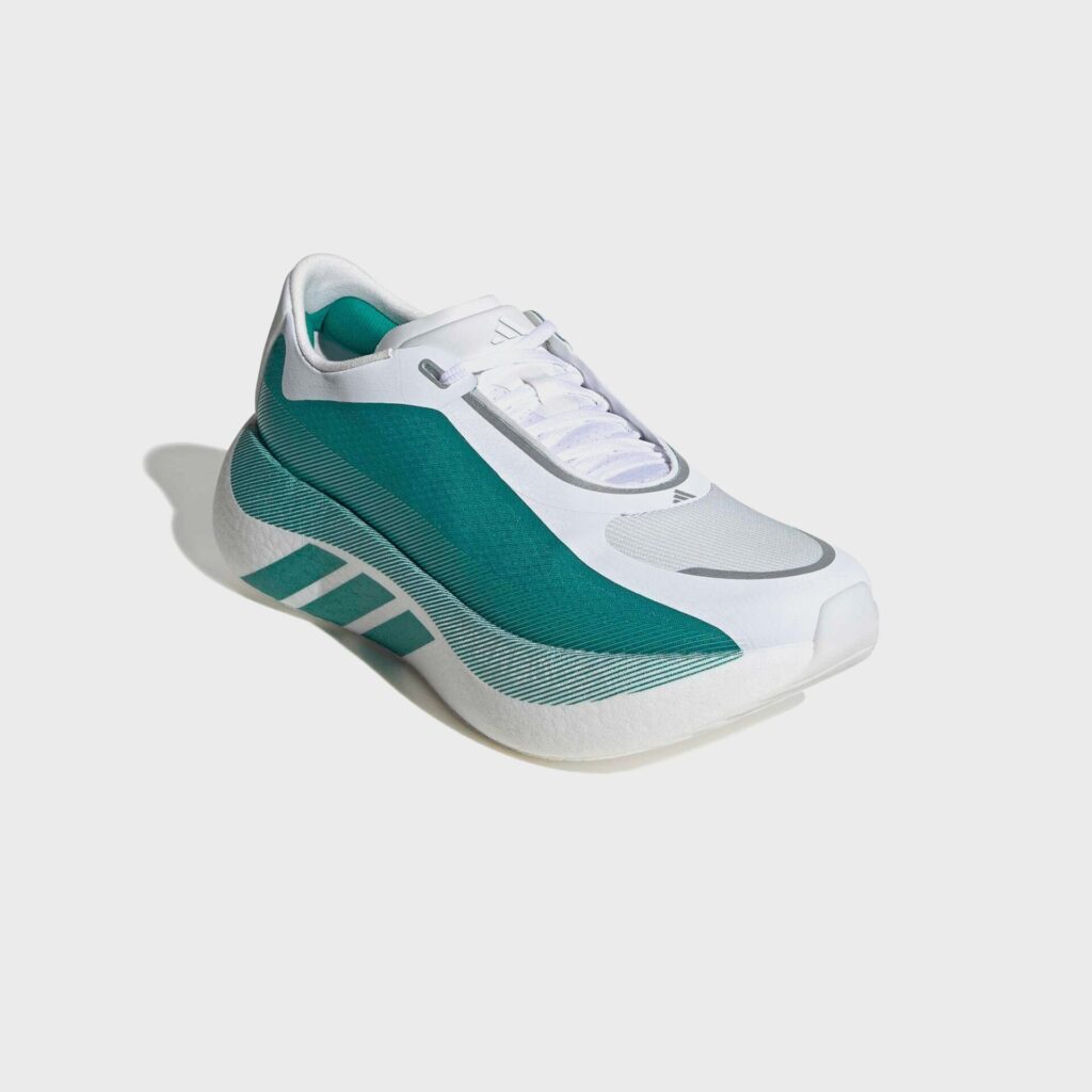 Кроссовки adidas Hyperboost Edge - Cloud White / EQT Green / Zero Metallic