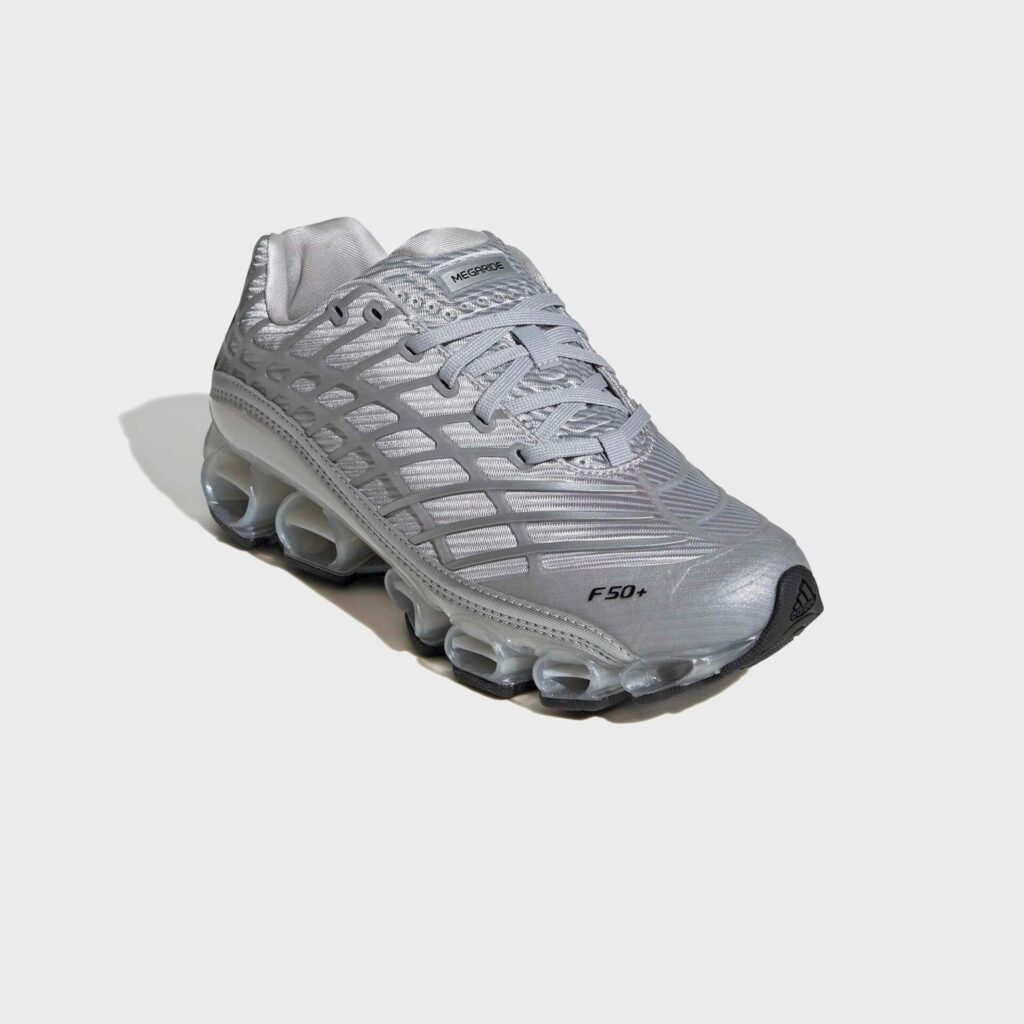Кроссовки adidas Megaride F50 - Silver Metallic / Matte Silver / Zero Metallic