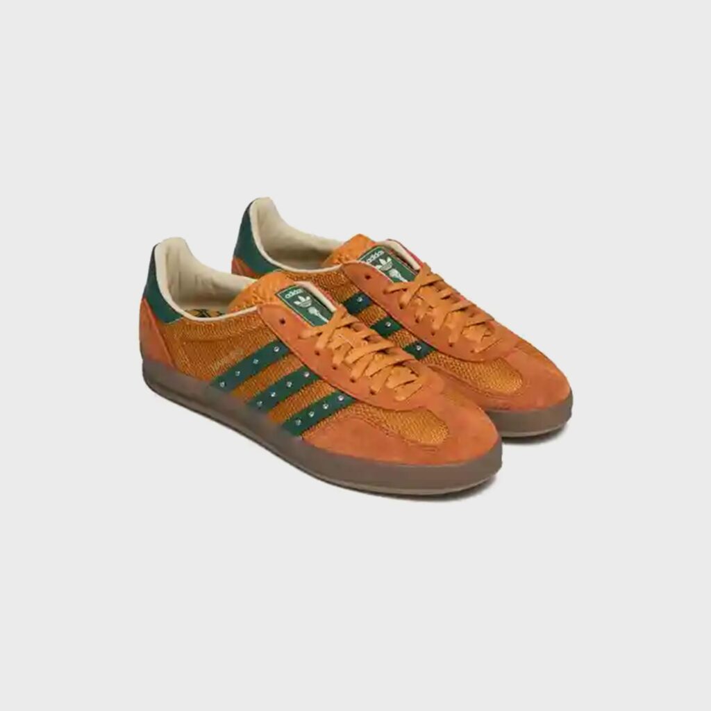Кроссовки adidas x Hardies Gazelle Indoor - Rust Orange / Core Green