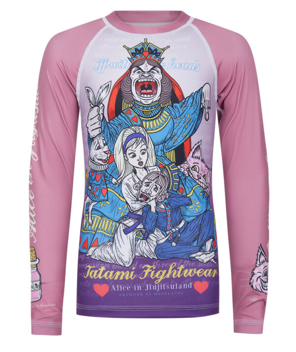 Tatami Рашгард Kids Meerkatsu Alice in Jiu-Jitsu Land