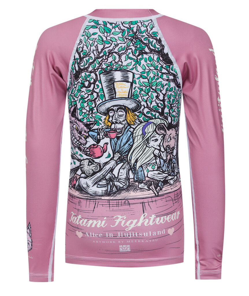Tatami Рашгард Kids Meerkatsu Alice in Jiu-Jitsu Land