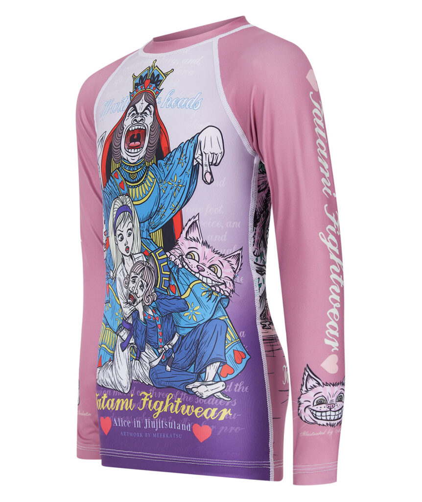 Tatami Рашгард Kids Meerkatsu Alice in Jiu-Jitsu Land