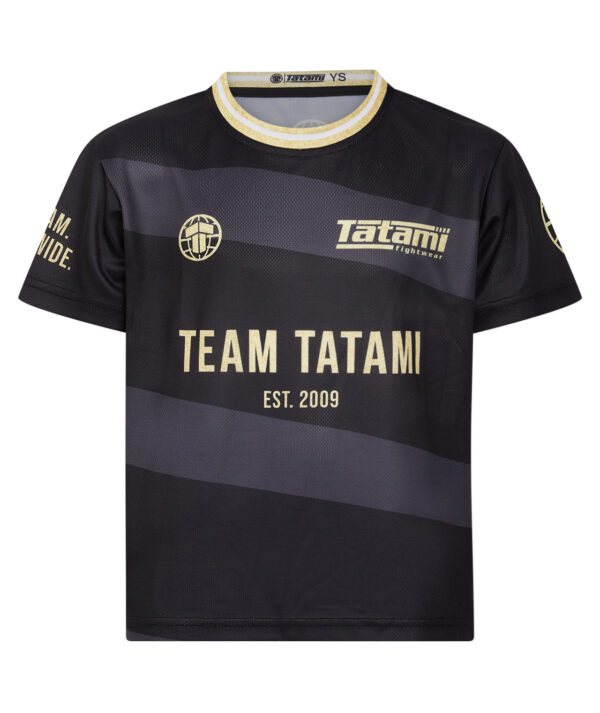 Рашгард Kids Team Tatami Mesh T-Shirt - Black & Gold