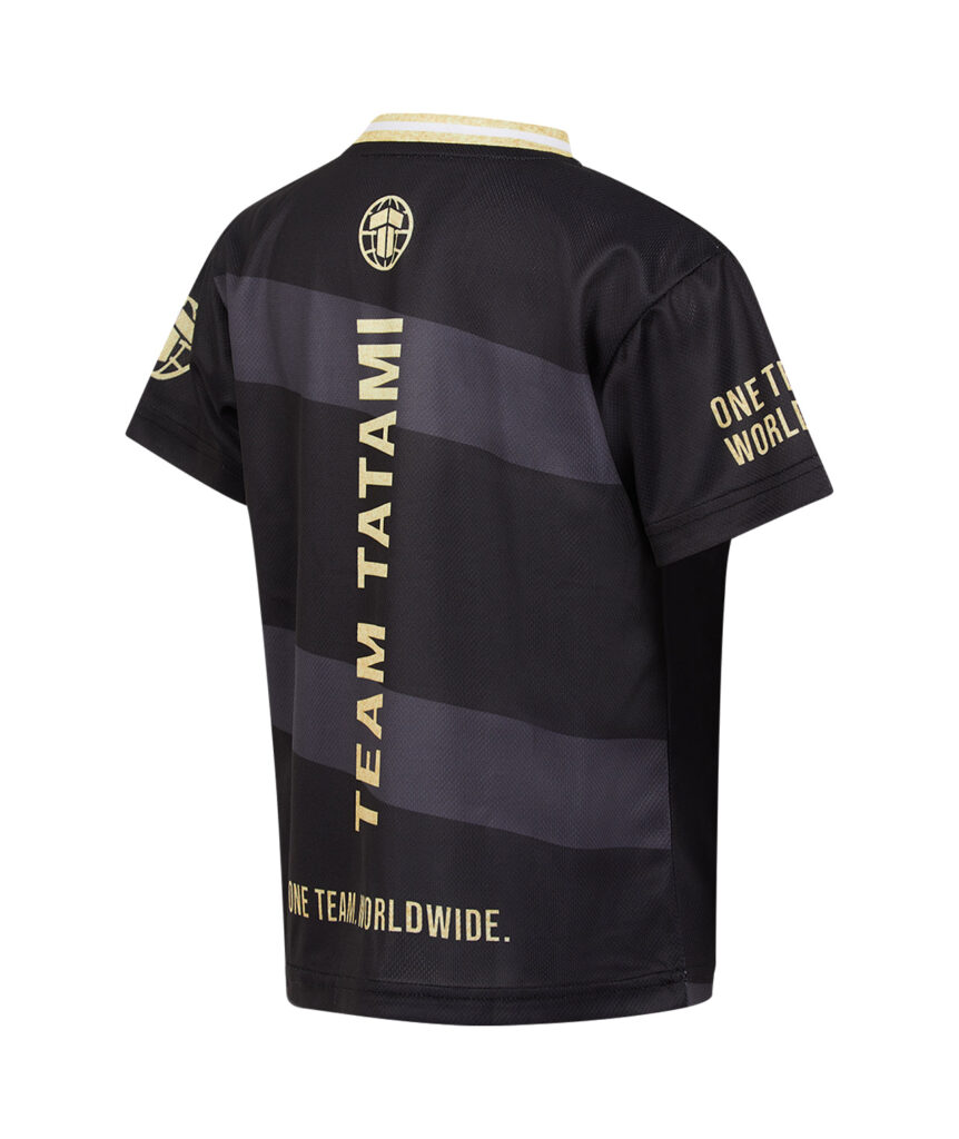 Рашгард Kids Team Tatami Mesh T-Shirt - Black & Gold