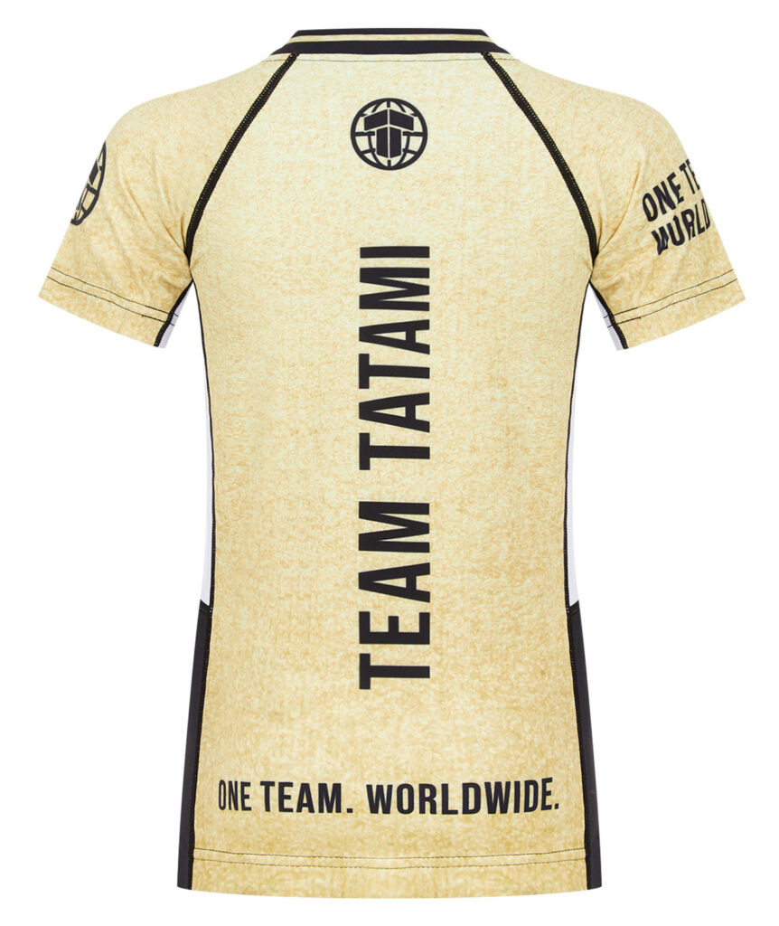 Рашгард Kids Team Tatami Short Sleeve - Gold