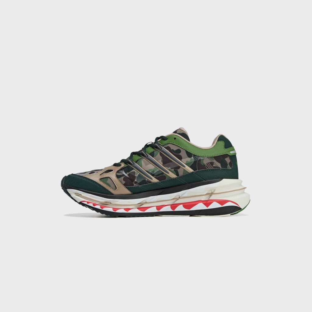 Кроссовки adidas x BAPE Adistar HRMY - Hemp / Iron Metallic / Off White