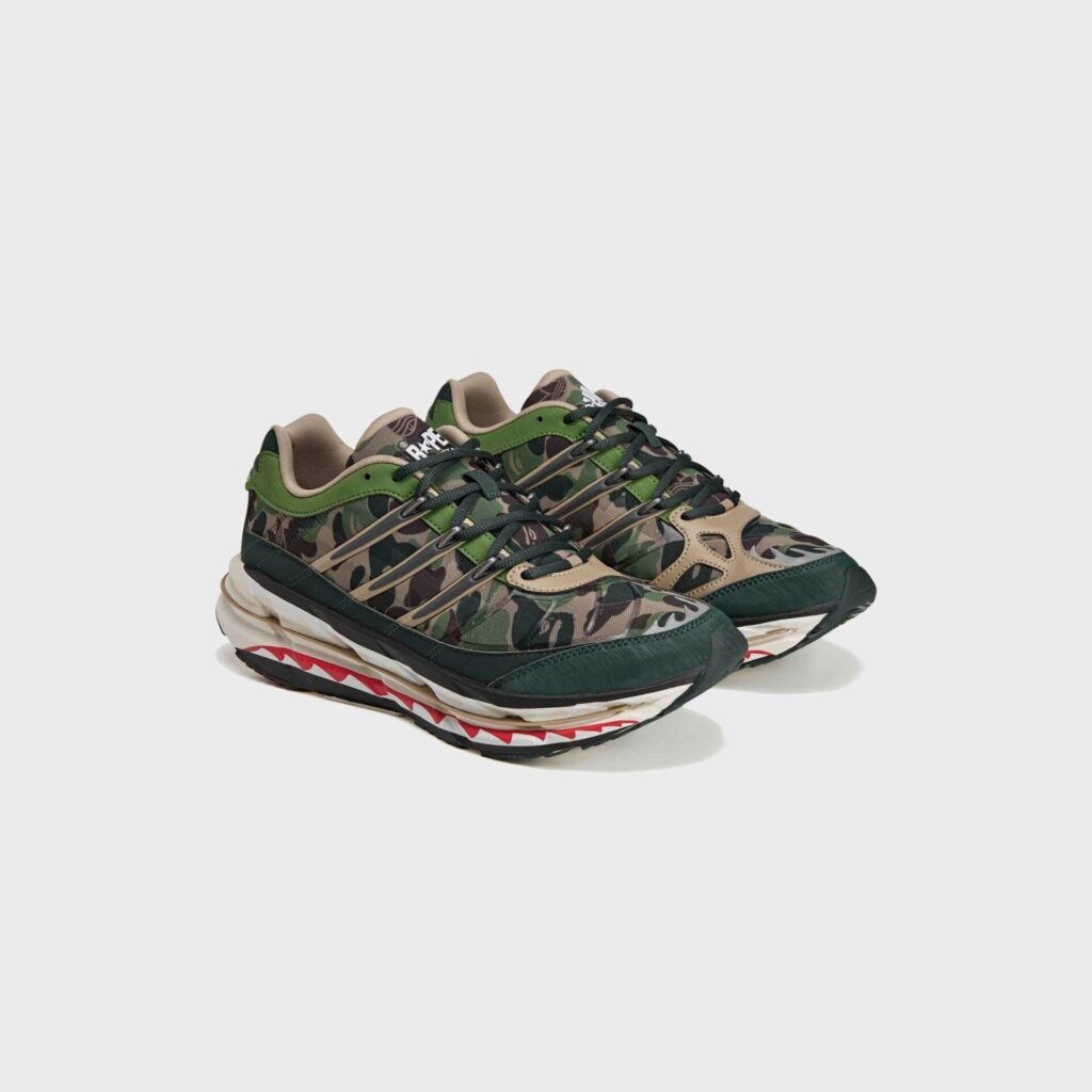 Кроссовки adidas x BAPE Adistar HRMY - Hemp / Iron Metallic / Off White