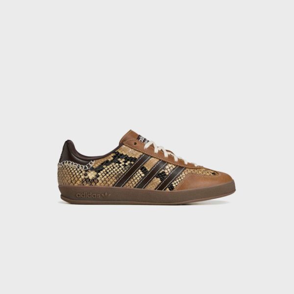 Кроссовки adidas x Wales Bonner Gazelle Snake - Dust Rust / Wonder White / Collegiate Burgundy