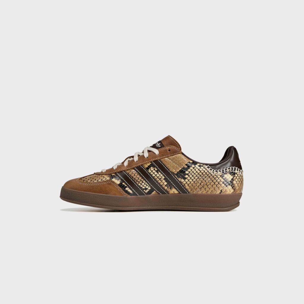 Кроссовки adidas x Wales Bonner Gazelle Snake - Dust Rust / Wonder White / Collegiate Burgundy