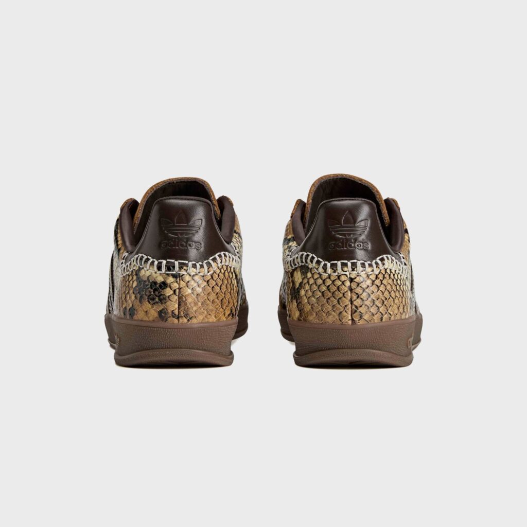 Кроссовки adidas x Wales Bonner Gazelle Snake - Dust Rust / Wonder White / Collegiate Burgundy