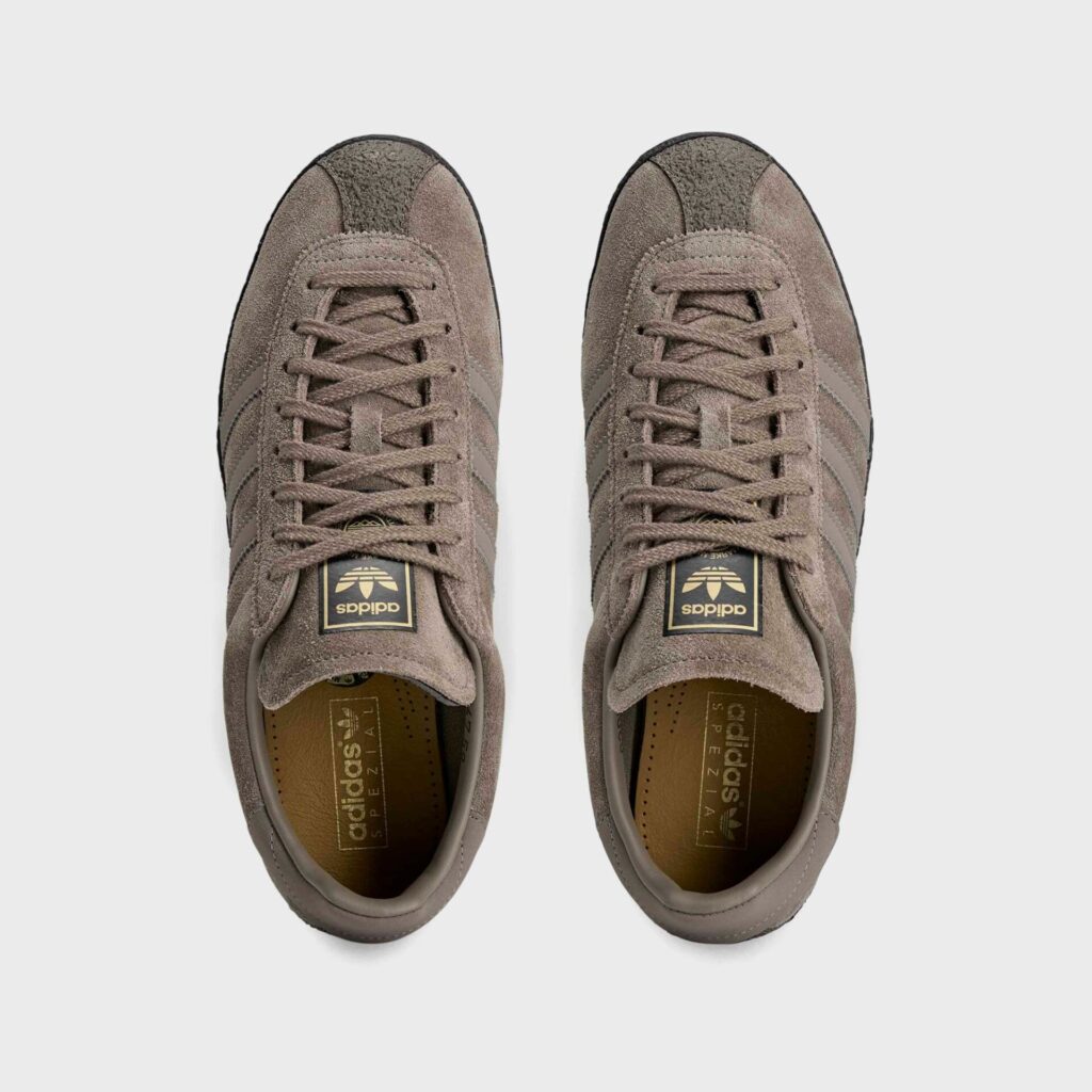 Кроссовки adidas Mendacino II SPZL - Blanch Brown / Shadow Red