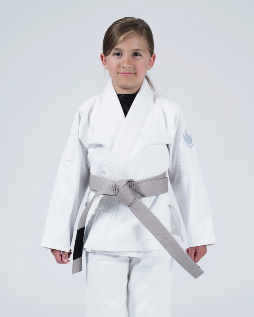 Кимоно Kingz Born to Rule Youth BJJ - White