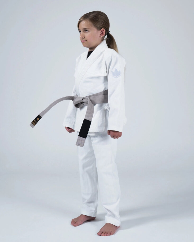 Кимоно Kingz Born to Rule Youth BJJ - White