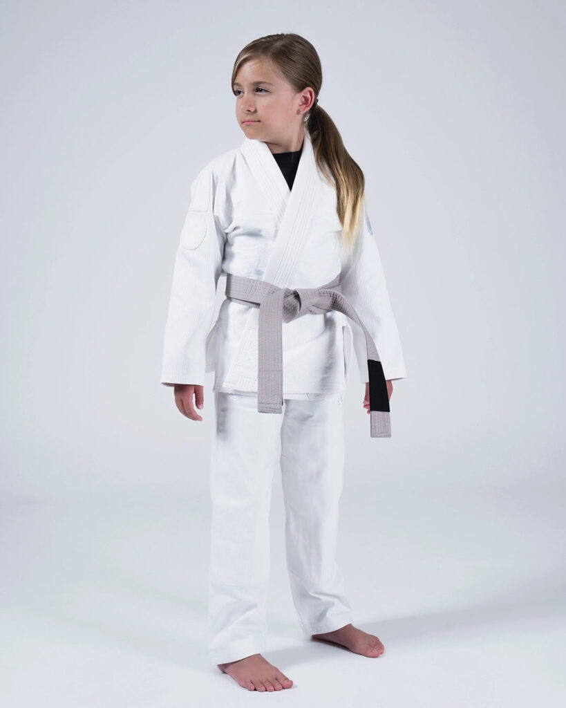 Кимоно Kingz Born to Rule Youth BJJ - White