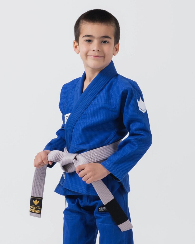 Кимоно Kingz Kore V2 Youth BJJ - Blue