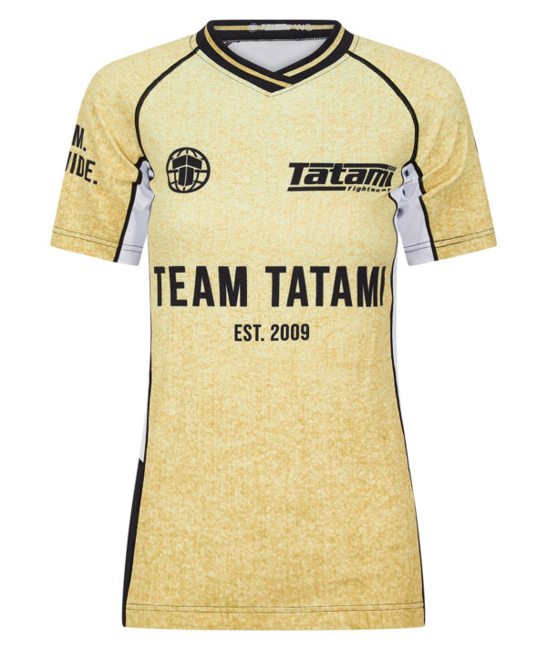 Рашгард Ladies Team Tatami Short Sleeve - Gold
