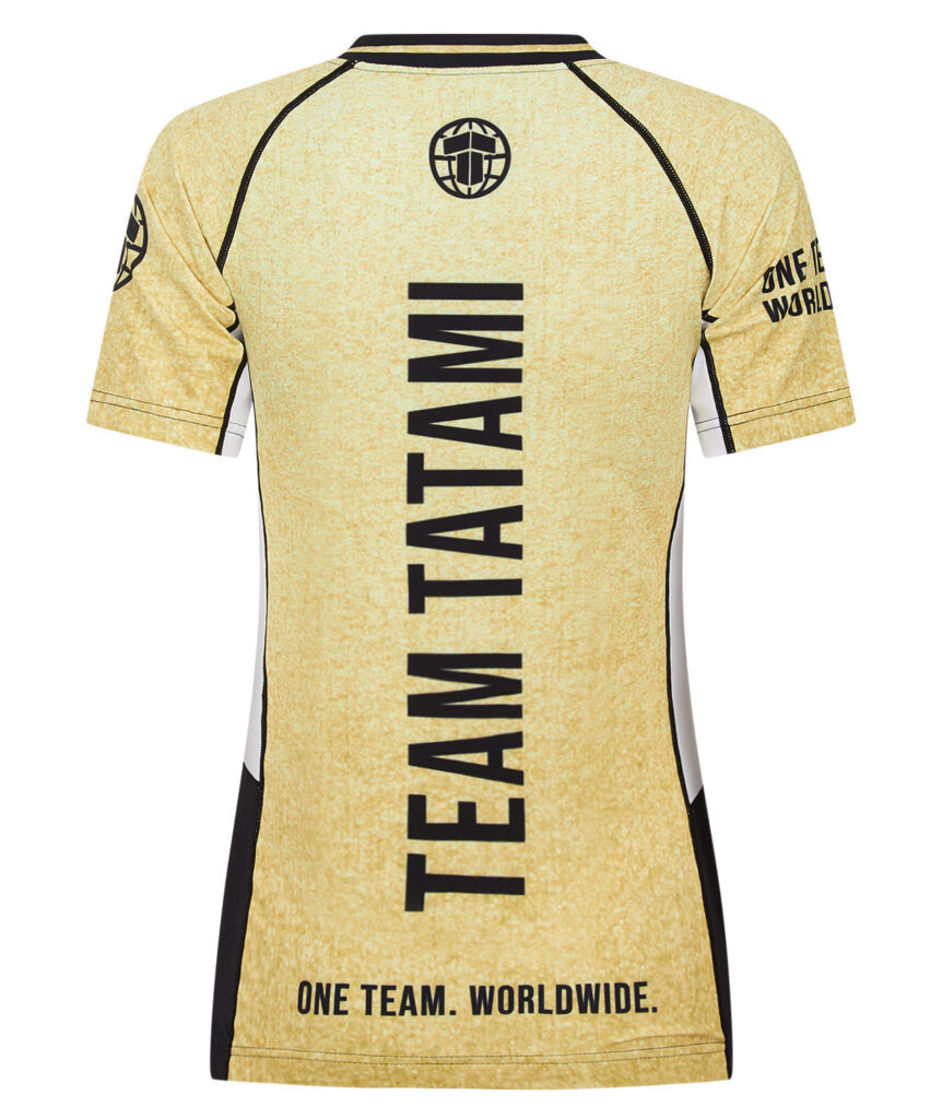 Рашгард Ladies Team Tatami Short Sleeve - Gold
