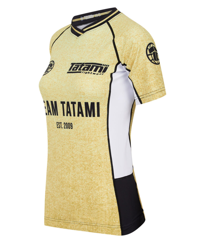 Рашгард Ladies Team Tatami Short Sleeve - Gold