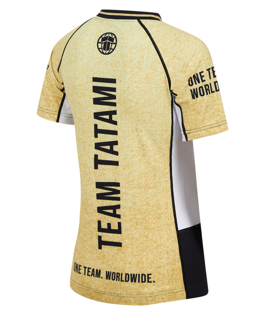 Рашгард Ladies Team Tatami Short Sleeve - Gold