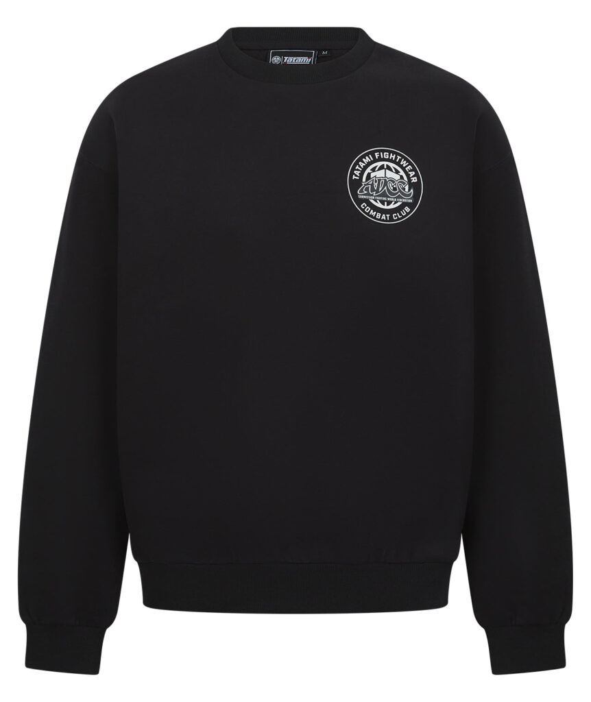 Свитшот Tatami X ADCC Combat Club Oversized Sweatshirt - Black