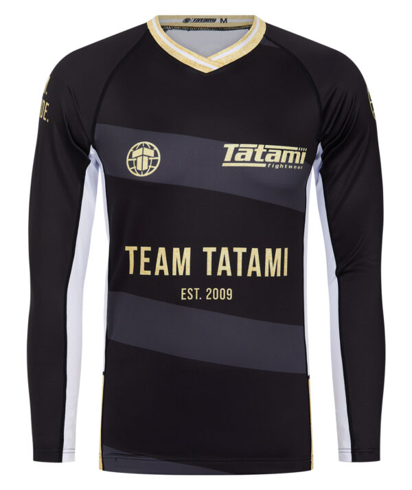 Рашгард Team Tatami Long Sleeve - Black & Gold