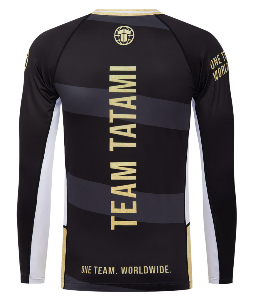 Рашгард Team Tatami Long Sleeve - Black & Gold
