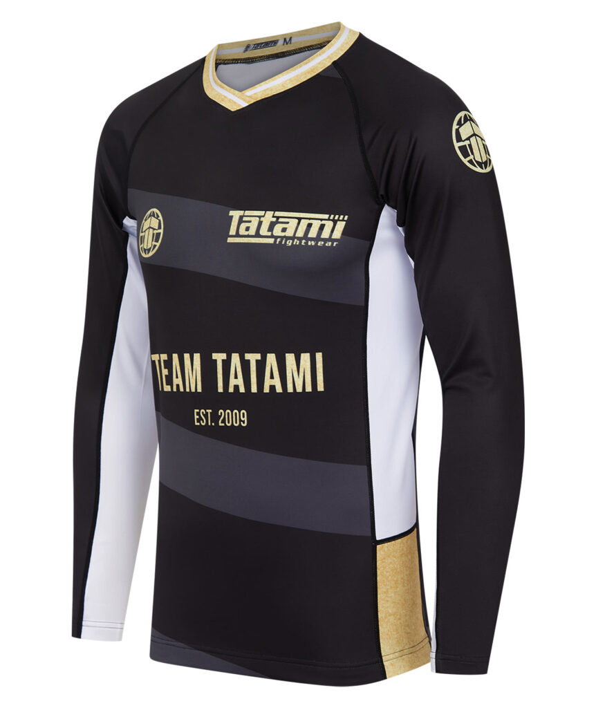 Рашгард Team Tatami Long Sleeve - Black & Gold
