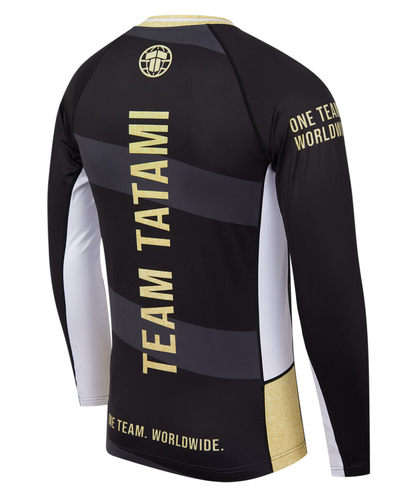 Рашгард Team Tatami Long Sleeve - Black & Gold