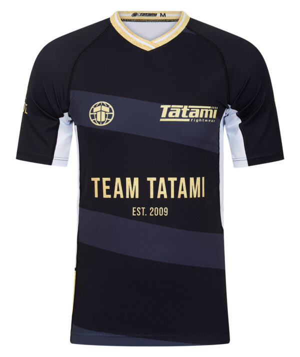 Рашгард Team Tatami Short Sleeve - Black & Gold