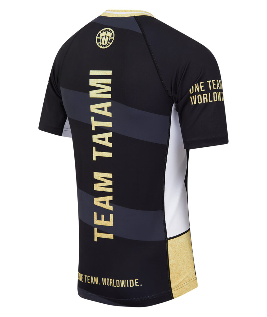 Рашгард Team Tatami Short Sleeve - Black & Gold