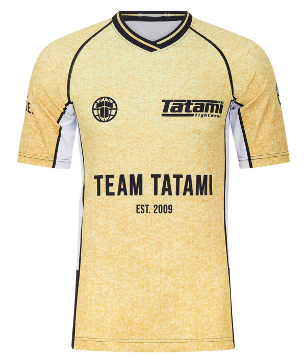 Рашгард Team Tatami Short Sleeve - Gold
