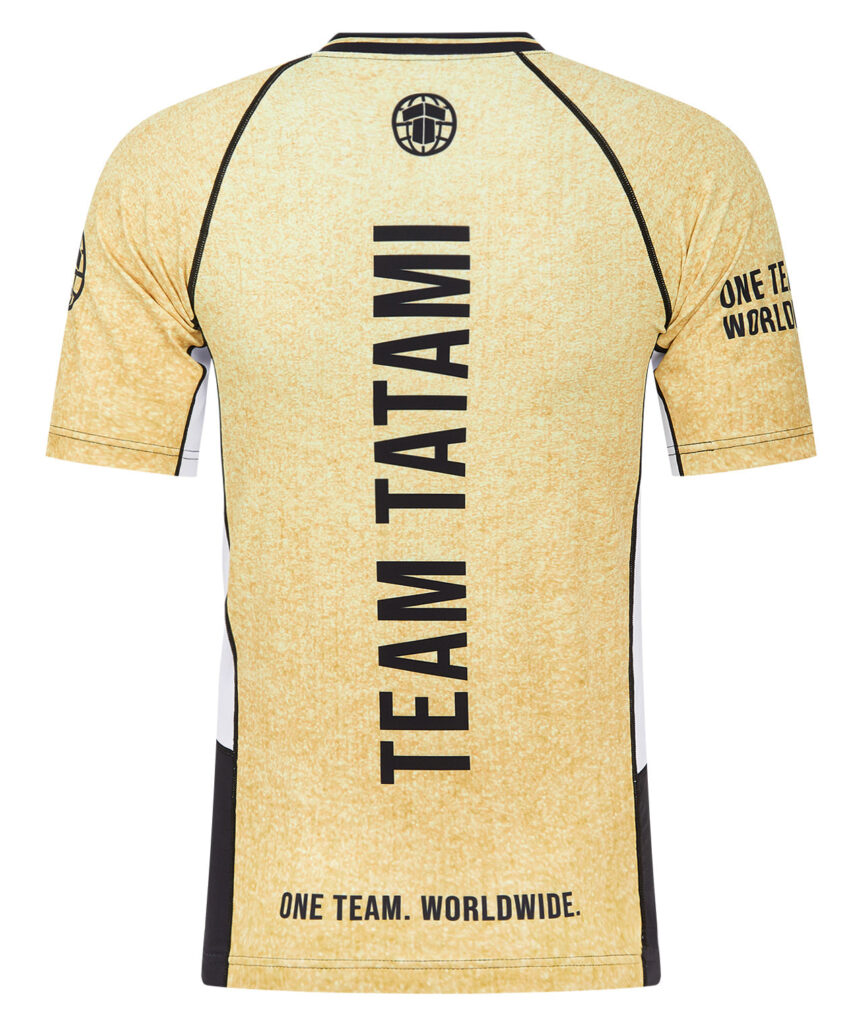 Рашгард Team Tatami Short Sleeve - Gold