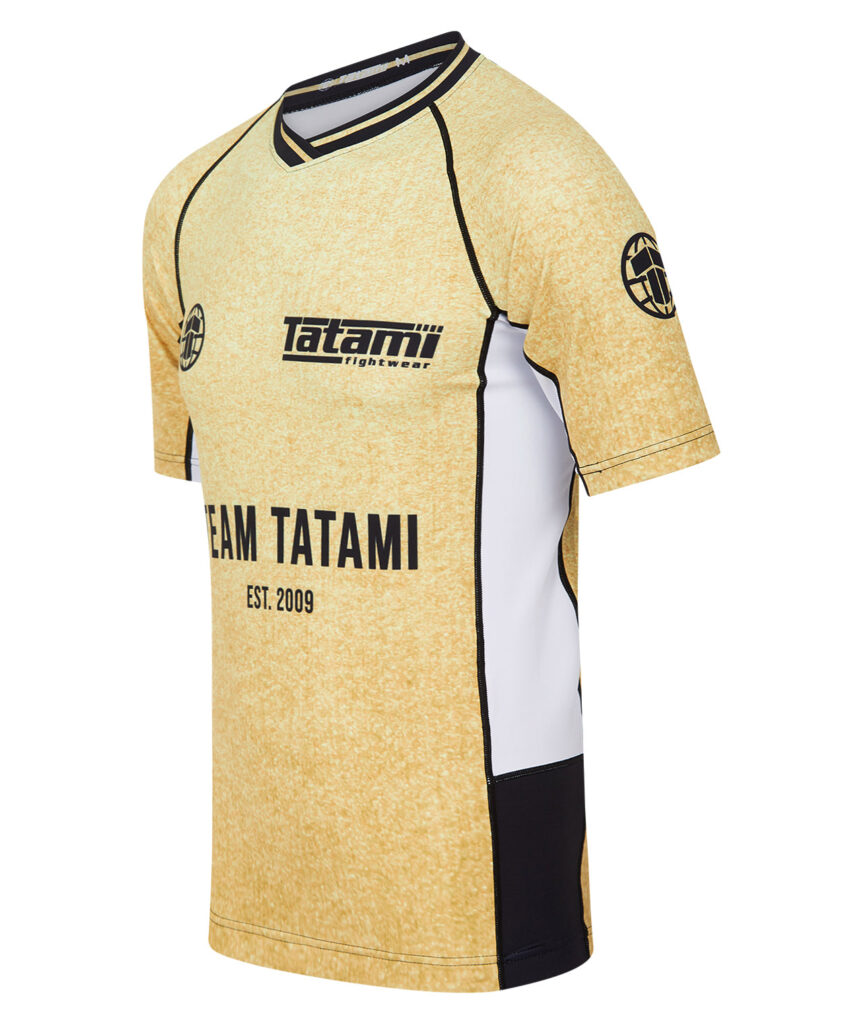Рашгард Team Tatami Short Sleeve - Gold