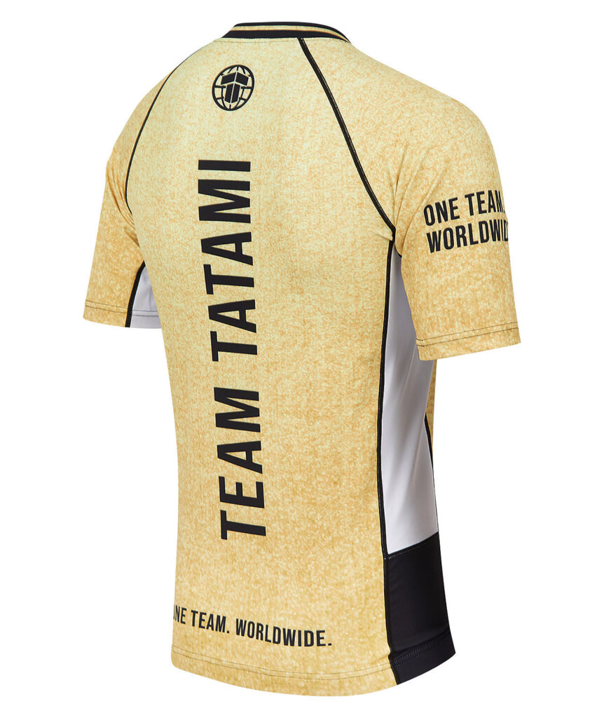 Рашгард Team Tatami Short Sleeve - Gold