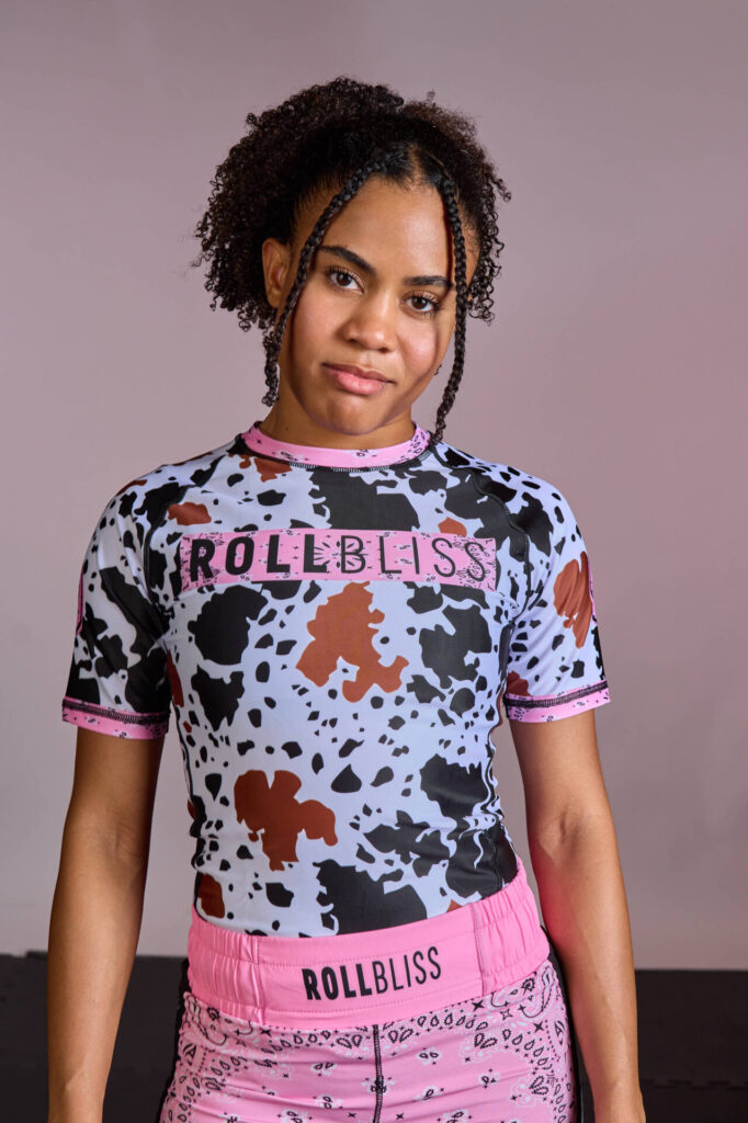 Rollbiss Рашгард Brown Cowhide BJJ