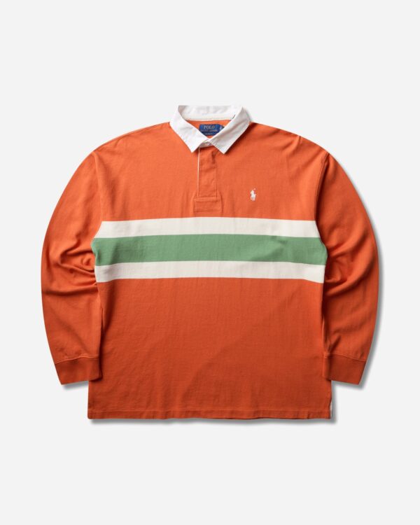 Polo Ralph Lauren Регбийная рубашка Джерси Big Fit Striped Jersey Rugby Solar Sky Multi