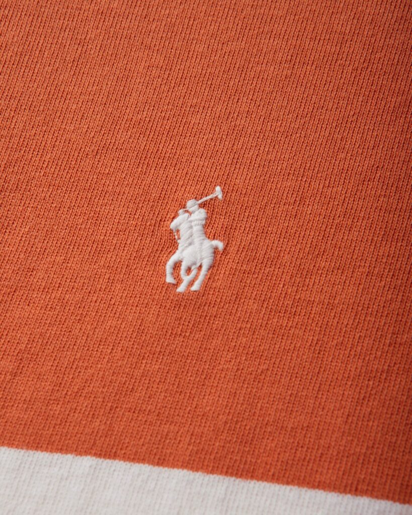 Polo Ralph Lauren Регбийная рубашка Джерси Big Fit Striped Jersey Rugby Solar Sky Multi