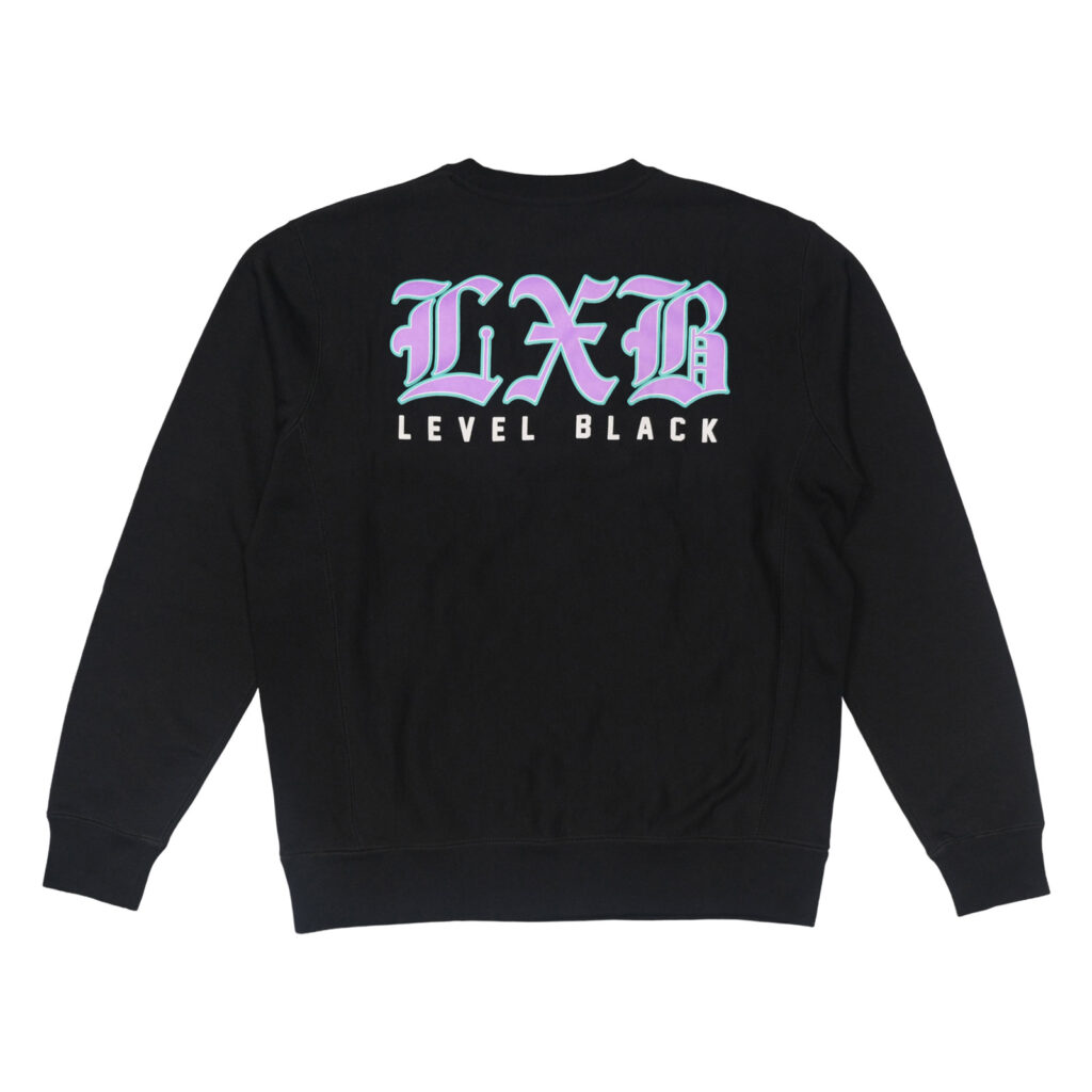 Свитшот Level x Black 988 Suicide Awareness Ultra Premium Crew Sweater