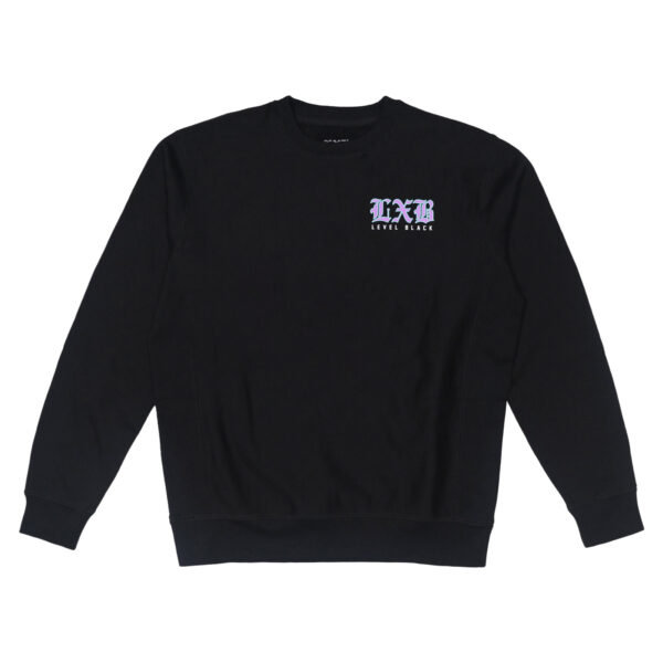 Свитшот Level x Black 988 Suicide Awareness Ultra Premium Crew Sweater