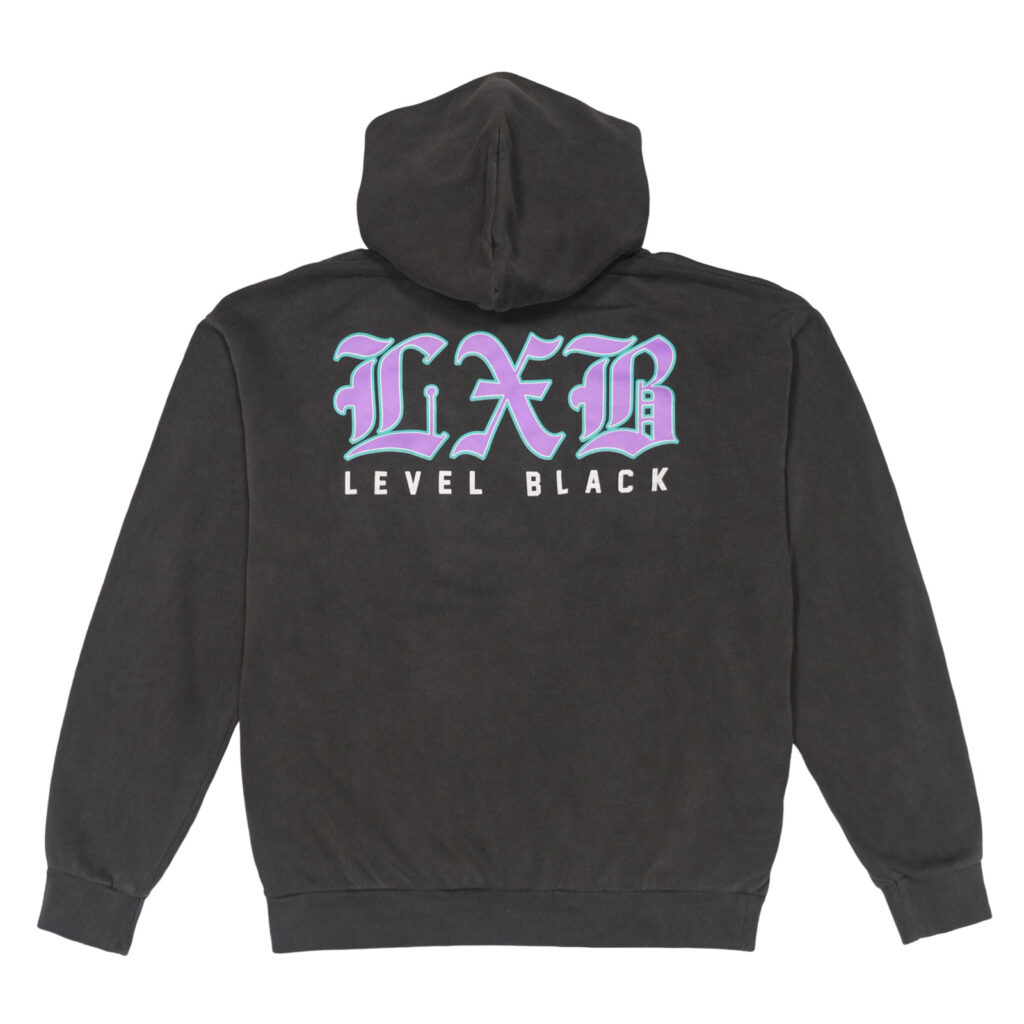 Худи Level x Black Худи 988 Suicide Awareness Vintage Wash Ultra Premium