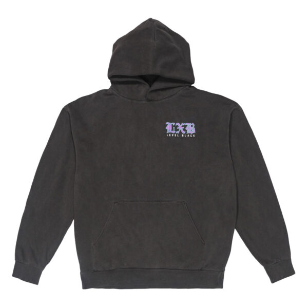 Худи Level x Black Худи 988 Suicide Awareness Vintage Wash Ultra Premium