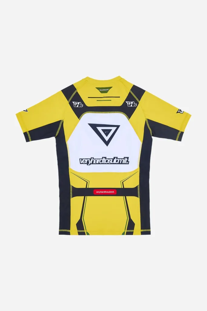 Рашгард "Racer" Short Sleeves Yellow