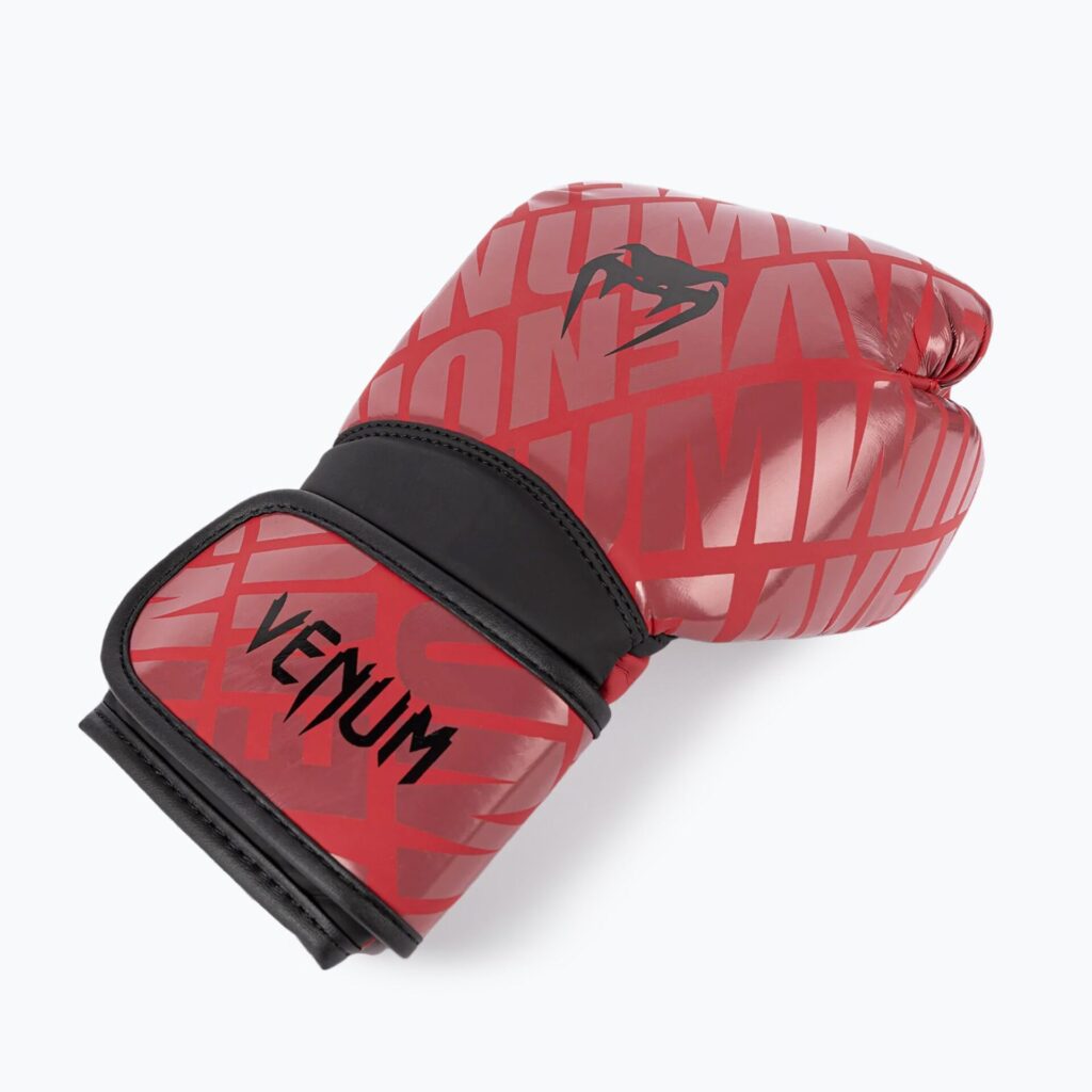 Детские боксёрские перчатки Venum Contender 1.5 XT Kids cherry red