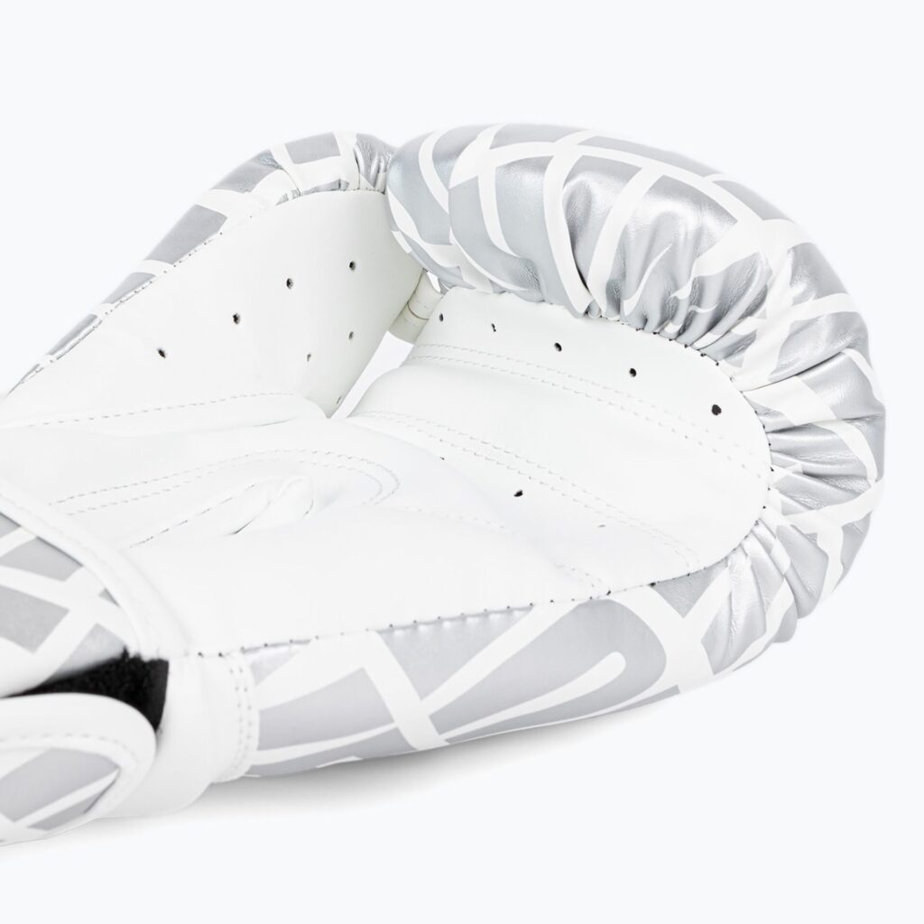 Детские боксёрские перчатки Venum Contender 1.5 XT Kids white/silver